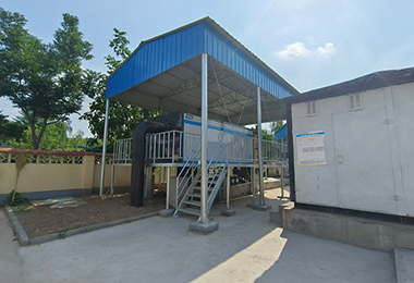 河南省濮陽市某溢流汙染控製試...